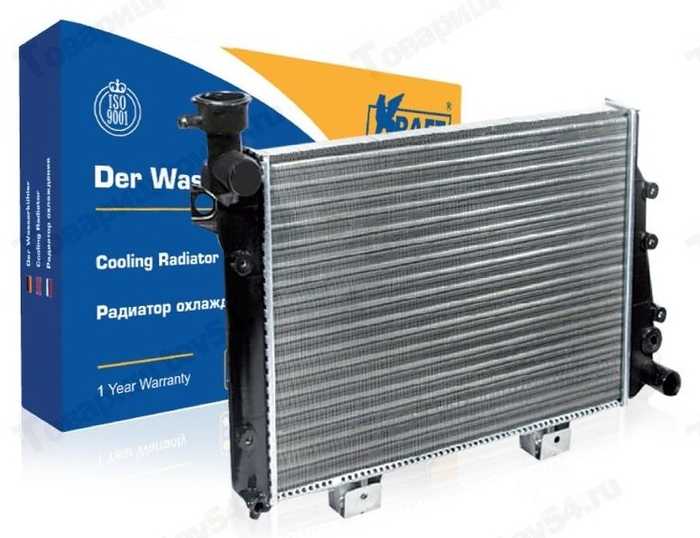Радиатор охлаждения ВАЗ 21073 (инж) алюм. <b>KRAFT KT 104030</b> - изображение