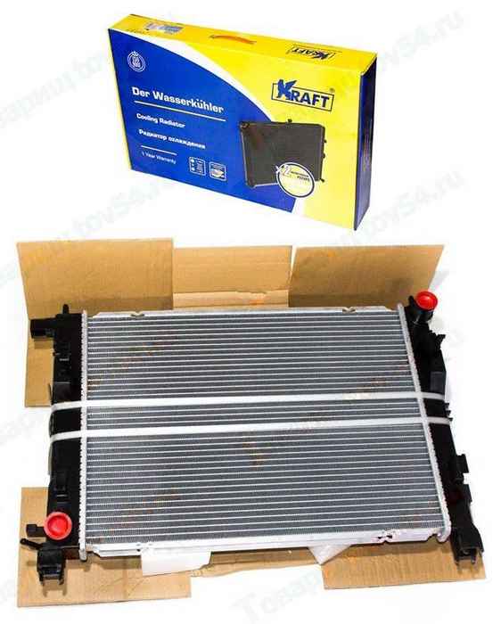 Радиатор охлаждения Renault Logan II, Lada Vesta 21410-0078R <b>KRAFT KT 104048</b> - изображение