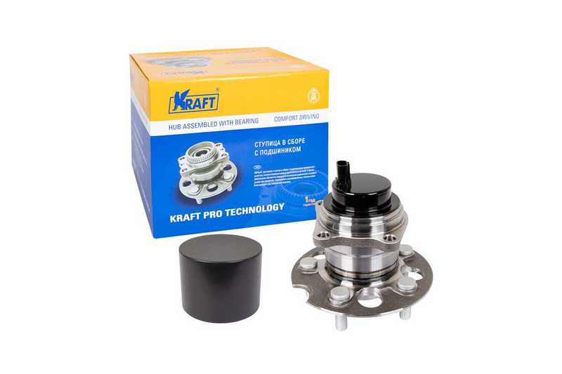 Ступица в сборе задняя Toyota Rav 4 (95-05) 1.8-2.0, Avensis Verso (01-09) <b>KRAFT KT110011</b> - изображение 2