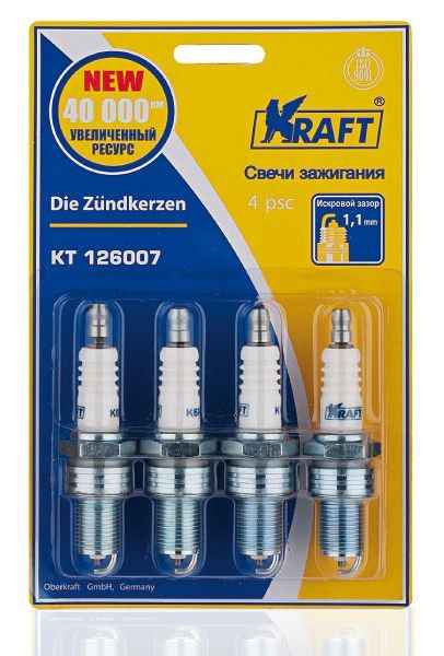 Свеча ВАЗ 2108-2110 инж. <b>KRAFT KT 126007</b> - изображение Свеча ВАЗ 2108-2110 инж. <b>KRAFT KT 126007</b> - изображение