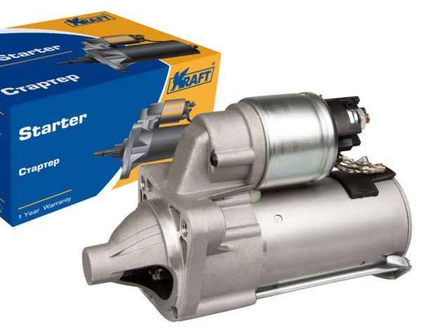 Стартер ВАЗ 2190 Гранта, Kalina II с МКПП <b>KRAFT KT 201021</b> (21091-3708010) - изображение 2