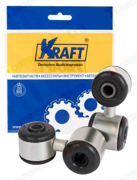 Стойки стабилизатора ВАЗ 2110 (2шт) <b>KRAFT KT 202090</b> - изображение Стойки стабилизатора ВАЗ 2110 (2шт) <b>KRAFT KT 202090</b> - изображение