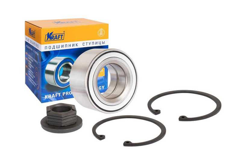 Подшипник ступицы переднего колеса, комплект Ford Mondeo I, II, III (93-07) 1.6-3.0 OBER <b>KRAFT KT204586</b> - изображение