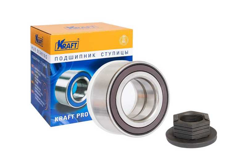 Подшипник ступицы переднего колеса, комплект Mazda 2 (03-) 1.4-2.0 OBER <b>KRAFT KT204589</b> - изображение