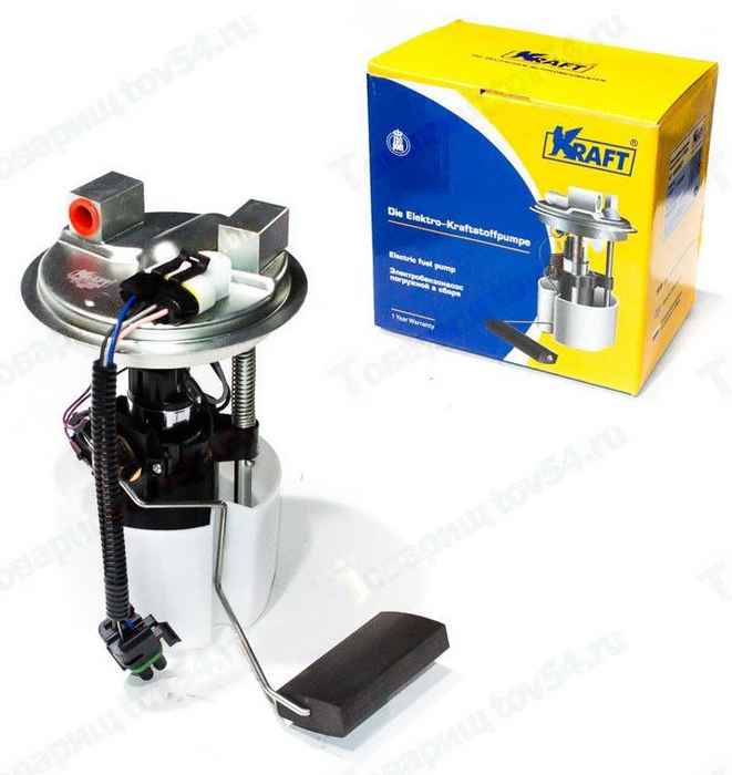 Бензонасос ВАЗ 21083 низкая панель в сборе (модуль) <b>KRAFT KT 800002</b> - изображение