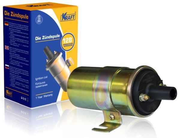 Катушка зажигания ВАЗ 2101 <b>KRAFT KT 880800</b> (2101-3705010) - изображение