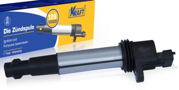 Катушка зажигания ВАЗ 2112 16кл. <b>KRAFT KT 880804</b> (2112-3705010-10) - изображение