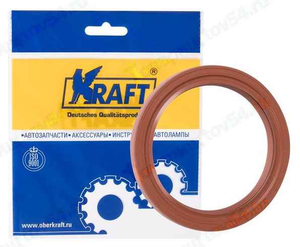 Сальник коленвала ВАЗ 2101 задний <b>KRAFT KT 885200</b> - изображение Сальник коленвала ВАЗ 2101 задний <b>KRAFT KT 885200</b> - изображение