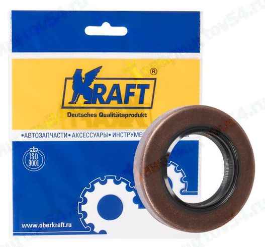 Сальник КПП ВАЗ 2101 вторичного вала <b>KRAFT KT 885207</b> - изображение Сальник КПП ВАЗ 2101 вторичного вала <b>KRAFT KT 885207</b> - изображение