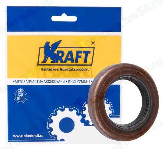Сальник КПП ВАЗ 2101 первичного вала <b>KRAFT KT 885209</b> - изображение Сальник КПП ВАЗ 2101 первичного вала <b>KRAFT KT 885209</b> - изображение