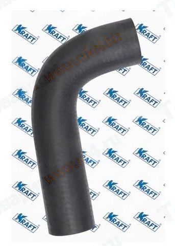 Патрубок радиатора ВАЗ 2108 инж. уголок <b>KRAFT KT 885840</b> - изображение