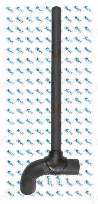 Патрубок радиатора ВАЗ 2123 Нива Шевроле стыкованный тройник <b>KRAFT KT 885843</b> - изображение