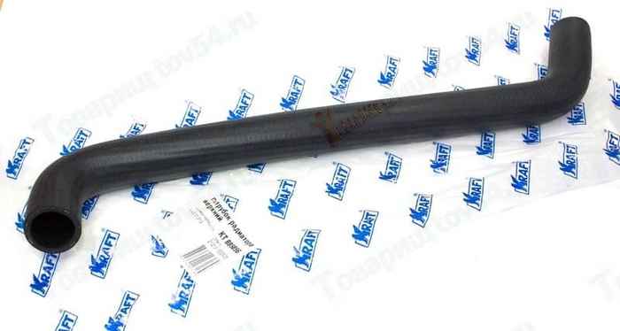 Патрубок радиатора ВАЗ 21213 верхний <b>KRAFT KT 885856</b> - изображение