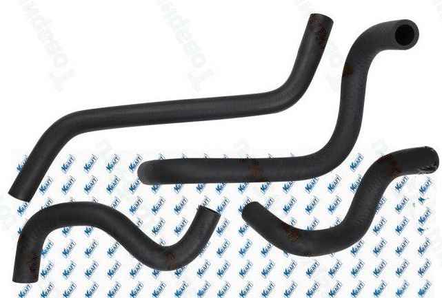 Патрубки отопителя ВАЗ 21082 инж. (комплект 4шт) <b>KRAFT KT 885875</b> - изображение