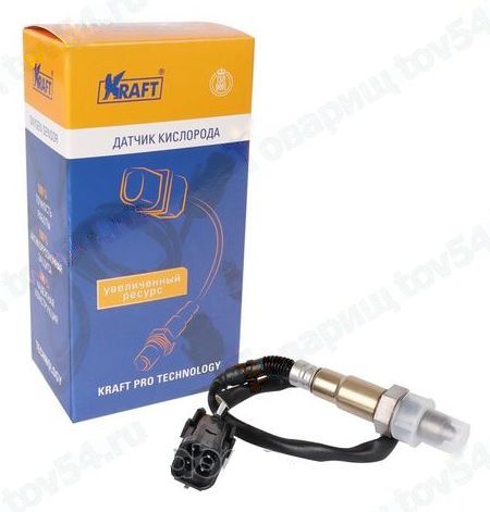 Датчик кислорода ВАЗ 2110 1,4i-1,6i Е-II, III (после 10.2004г.) (аналог Bosch 537) <b>KRAFT KT 886519</b> - изображение