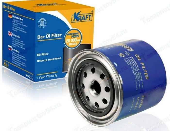 Фильтр масляный ВАЗ 2101 <b>KRAFT KT 964025</b> - изображение Фильтр масляный ВАЗ 2101 <b>KRAFT KT 964025</b> - изображение
