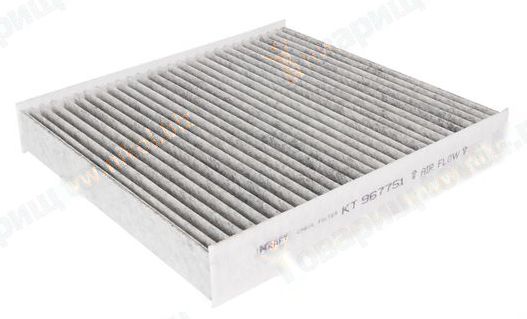 Фильтр салонный ВАЗ 2180 Vesta, X-Ray угольный <b>KRAFT KT 967751</b> - изображение