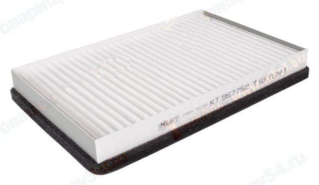 Фильтр салон ВАЗ 1118 Калина, Гранта <b>KRAFT KT 967752</b> - изображение