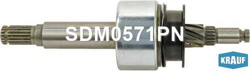 Бендикс стартера <b>KRAUF SDM0571PN</b> - изображение 4