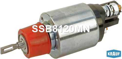 Втягивающее реле стартера <b>KRAUF SSB8120MN</b> - изображение 1
