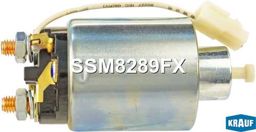 Втягивающее реле стартера <b>KRAUF SSM8289FX</b> - изображение Втягивающее реле стартера <b>KRAUF SSM8289FX</b> - изображение
