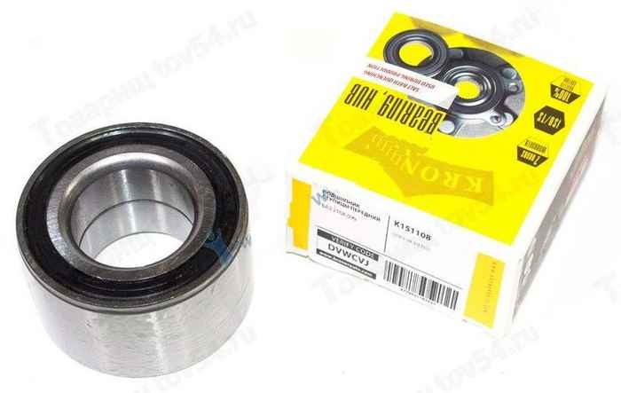 Подшипник передней ступицы ВАЗ 2108-2115 <b>KRONER K151108</b> - изображение