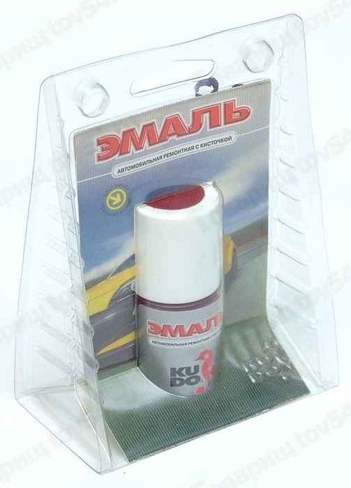 Краска с кисточкой ЛАДА (640) серебристый (15мл) <b>KUDO KU-70640</b> - изображение Краска с кисточкой ЛАДА (640) серебристый (15мл) <b>KUDO KU-70640</b> - изображение
