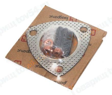 Ремкомплект приемной трубы ВАЗ 1118, 2170,2190 (гайки, шпильки, проклад.) <b>КВАДРАТИС KVM-2110-1203021-03</b> - изображение