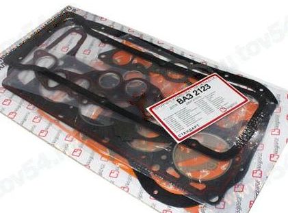 Набор прокладок ДВС ВАЗ 2123 Нива Шевроле полный Стандарт <b>КВАДРАТИС KVP-2123-1002064-86-02</b> - изображение