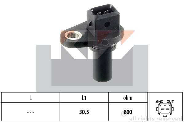 Датчик полож.к/в Audi 80/100/A3/A4/A6 2.0i-2.8i/1.9-2 <b>KW 453028</b> - изображение