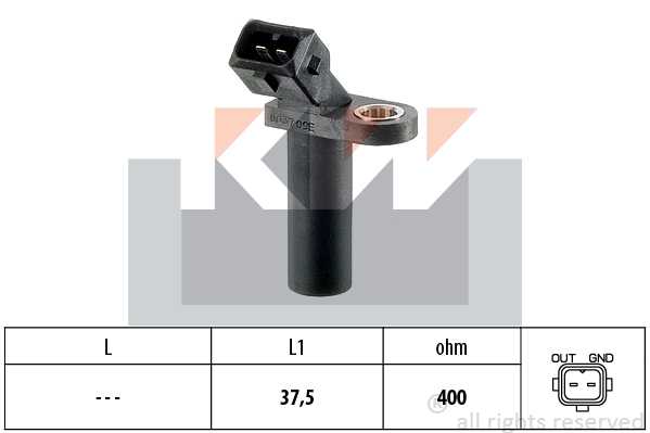 Датчик полож.к/в Ford Fiesta/Escort/Focus/Mond/Orion/ <b>KW 453037</b> - изображение
