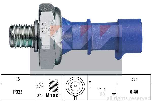 Датчик давления масла <b>KW 500183</b> - изображение