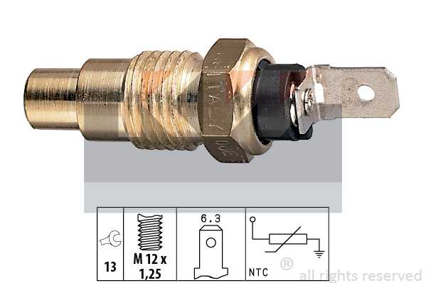 Датчик темп.воды Nissan Blueb/Primera/Sunny 1.6-2.0i/ <b>KW 530078</b> - изображение