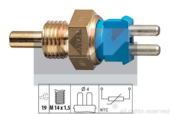 Датчик темп.воды MB W202 1.8-2.8/2.0D/2.2D/TD 93-00/W <b>KW 530139</b> - изображение Датчик темп.воды MB W202 1.8-2.8/2.0D/2.2D/TD 93-00/W <b>KW 530139</b> - изображение
