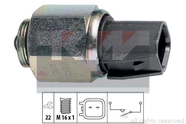 Выключатель, фара заднего хода FORD C-MAX 1.8 Fle <b>KW 560242</b> - изображение Выключатель, фара заднего хода FORD C-MAX 1.8 Fle <b>KW 560242</b> - изображение