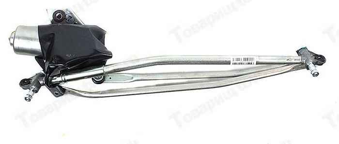 Трапеция стеклоочистителя ВАЗ 2170 Приора в сборе с мотором (10 мм) <b>КЗАЭ 16.5215.100</b> - изображение