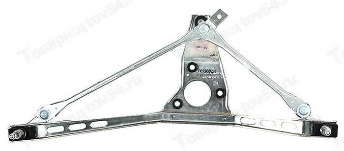 Трапеция стеклоочистителя ВАЗ 2108, 09, 099, 14, 15 (12 мм) <b>КЗАЭ 75.5205.600</b> - изображение