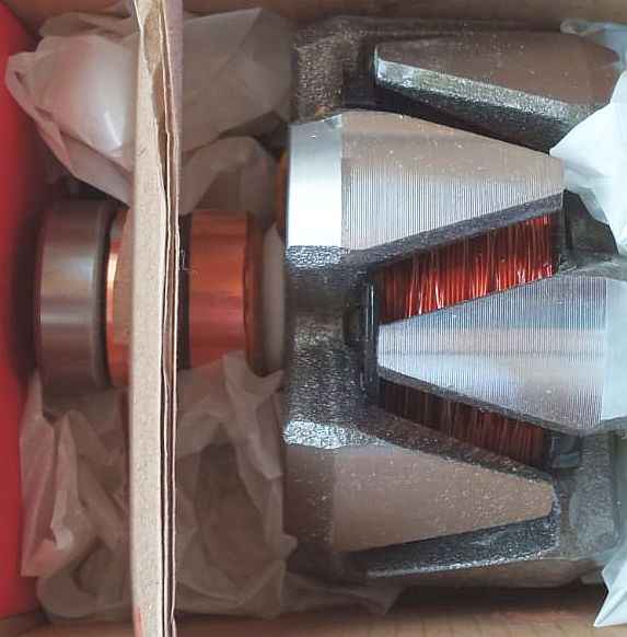 Якорь генератора ВАЗ 2107 инж. (на генератор Катэк 372-3701-03) <b>КЗАТЭ 488.3701200-01</b> - изображение 1