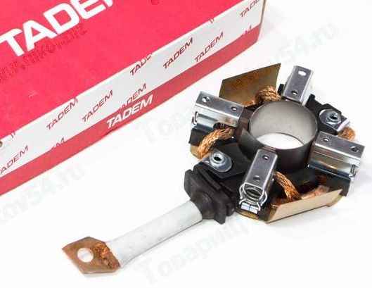 Щетки стартера ВАЗ 2101 блок в сборое Катэк <b>КЗАТЭ 572.3708310-01</b> - изображение