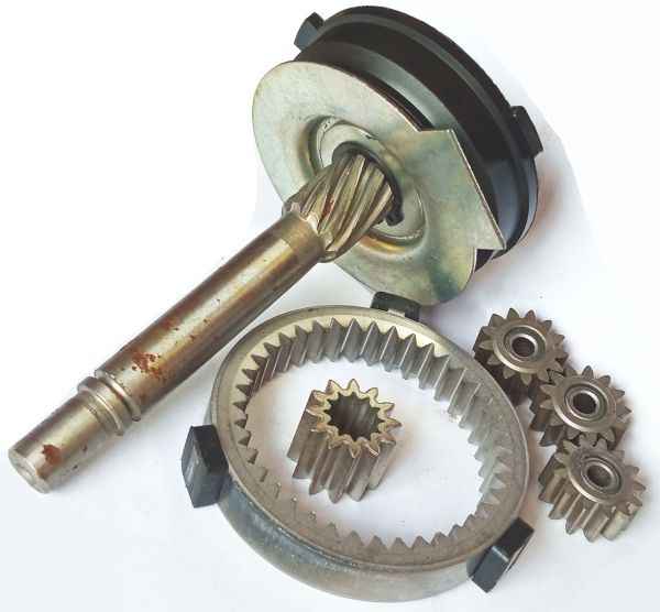 Ремкомплект редуктора стартера ВАЗ 1111 ОКА (на стратер 7102.3708-01) <b>КЗАТЭ 71.3708550-01</b> - изображение 3