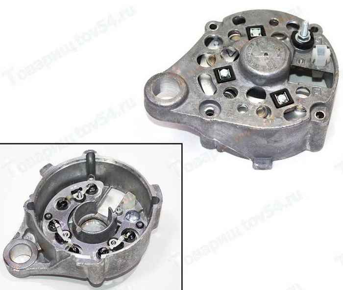 Крышка генератора ВАЗ 2101 задняя <b>КЗАТЭ Г221-3701300Б</b> - изображение Крышка генератора ВАЗ 2101 задняя <b>КЗАТЭ Г221-3701300Б</b> - изображение