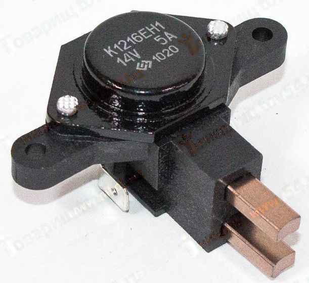 Реле зарядки ВАЗ 2110 с регул. (ЩДР-1с К1216ЕН1Р) с генер. 9402.3701 ЗиТ/ <b>КЗАТЭ ЩДР-1 с РН К1216ЕН1</b> - изображение