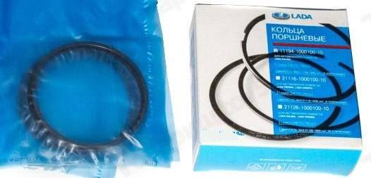 Кольца порш (76,0) ВАЗ 1118 (дв.11194) LADA <b>Лада-Имидж 11194-1000100-10</b> - изображение