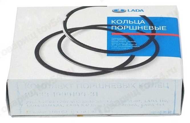Кольца порш (82,4) ВАЗ ВАЗ 2108-09, 2110, 2170, 1118 LADA <b>Лада-Имидж 21083-1000100-31</b> - изображение 1