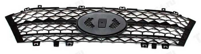 Решетка бампера ВАЗ 2180 Vesta переднего верхняя Завод <b>Лада-Имидж 8450006673</b> - изображение Решетка бампера ВАЗ 2180 Vesta переднего верхняя Завод <b>Лада-Имидж 8450006673</b> - изображение