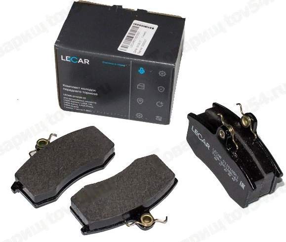 Колодка торм. перед. ВАЗ 2108 LECAR <b>Лада-Имидж LECAR011010501</b> - изображение