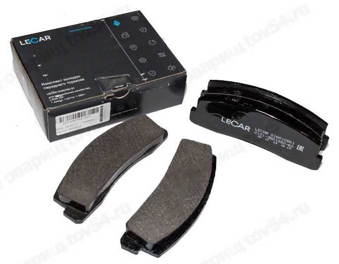 Колодка торм. перед. ВАЗ 2121 LECAR <b>Лада-Имидж LECAR016010501</b> - изображение