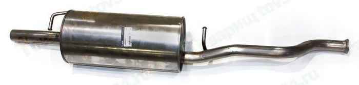 Глушитель ВАЗ 2180 Vesta нерж. завод оригинал <b>ЛАДА ИЖЕВСК 8450006415</b> - изображение