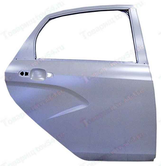 Дверь ВАЗ 2180 Vesta задняя правая катафорез <b>АВТОВАЗ 8450039383</b> - изображение
