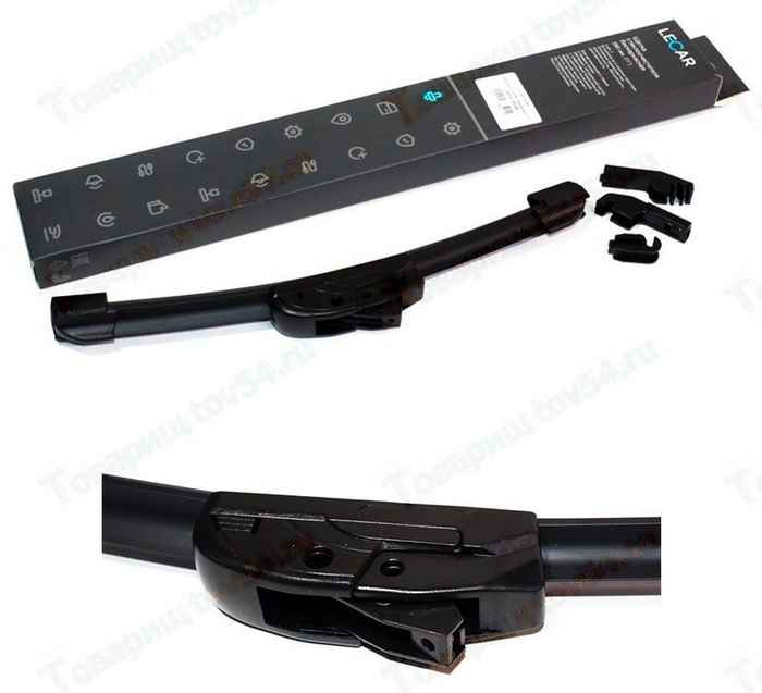 Щетка стеклоочистителя бескаркасная 280мм 11' <b>LECAR-0000109-01</b> - изображение Щетка стеклоочистителя бескаркасная 280мм 11' <b>LECAR-0000109-01</b> - изображение